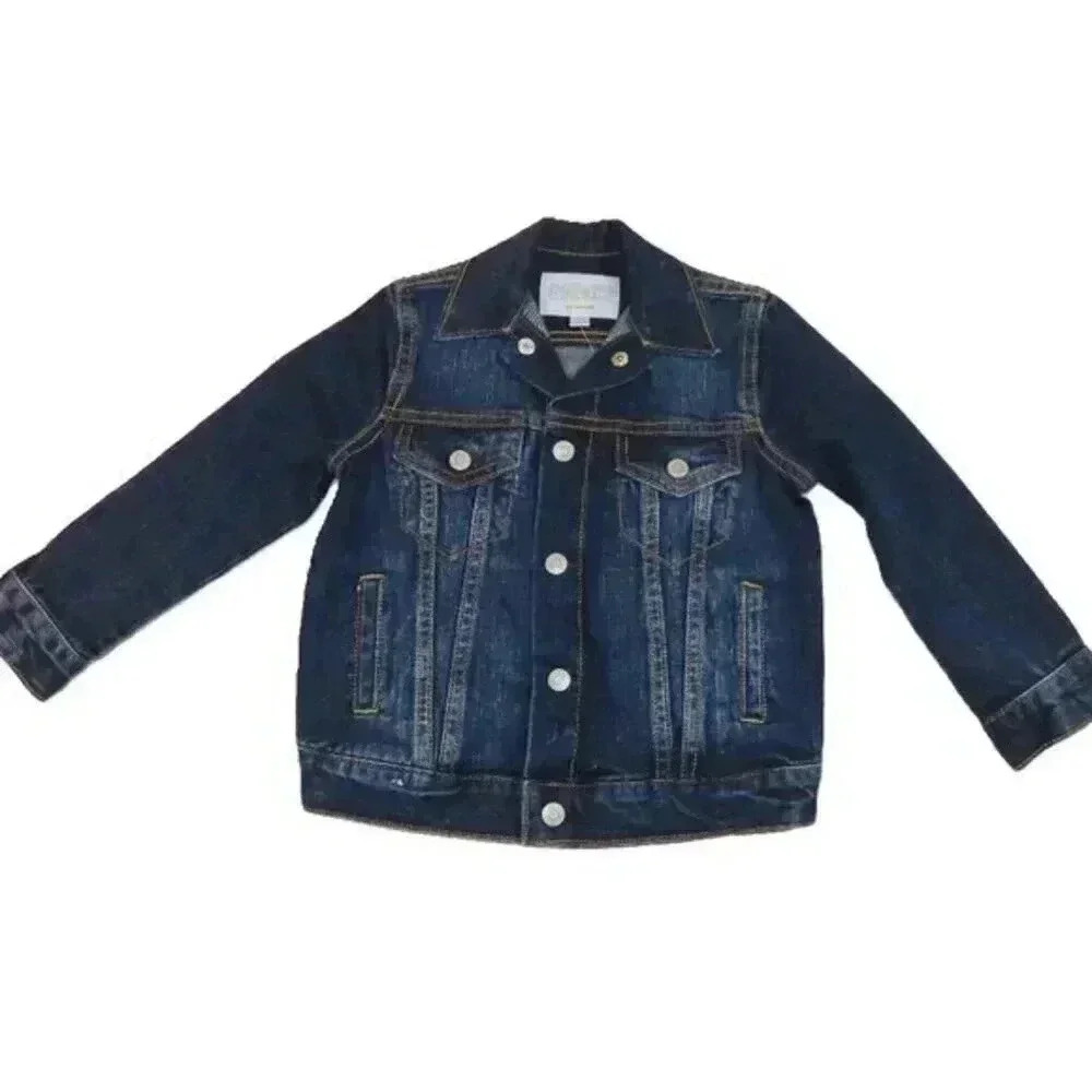 Gymboree Toddler Denim Jean Jacket Size 3 XXS NWT